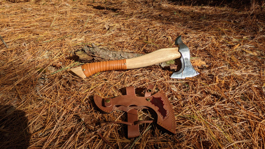 Hand Forged Woodsmen Axe image 0